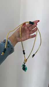 Sea horse necklace