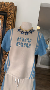 Stars blue chain