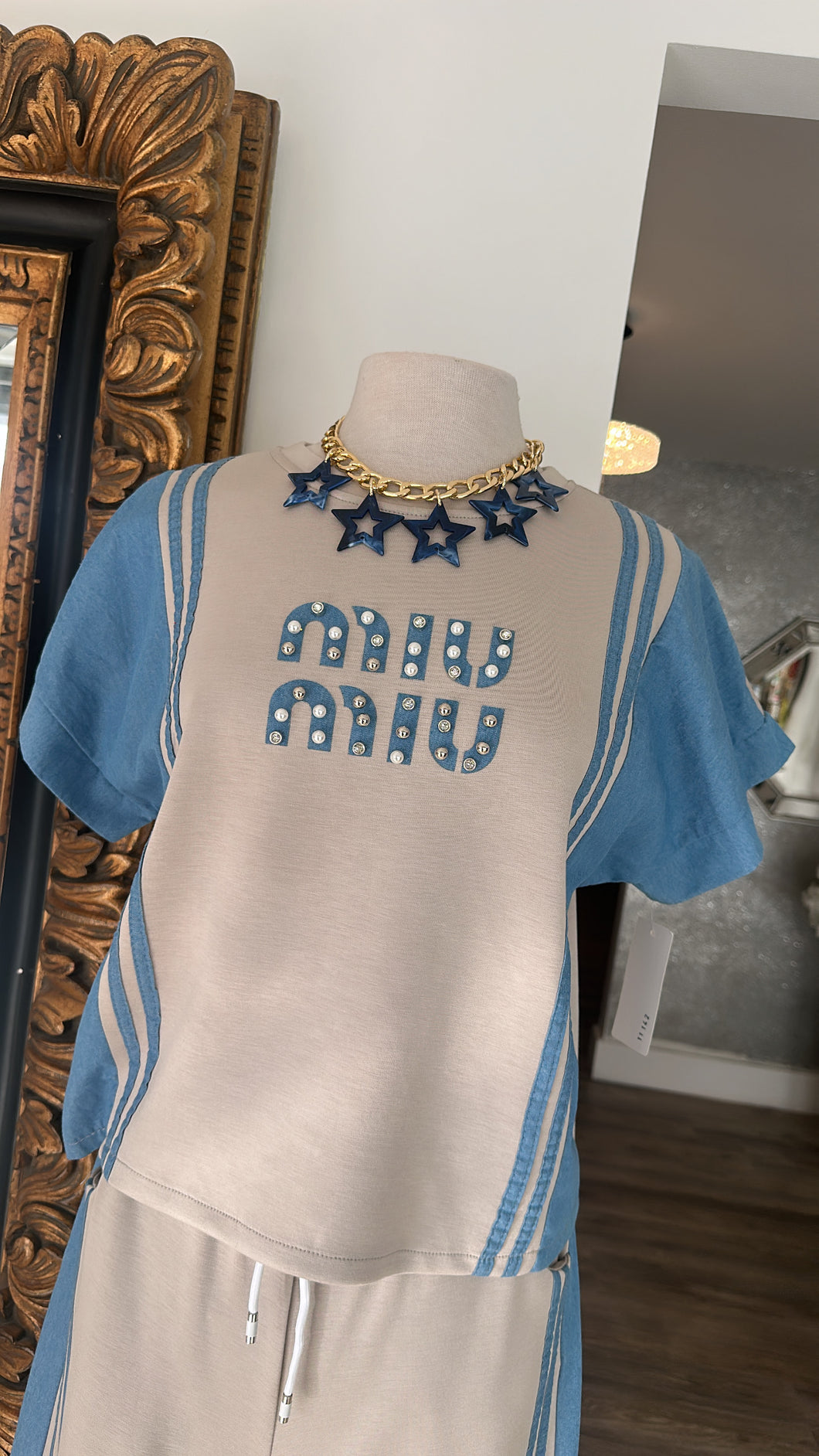 Stars blue chain
