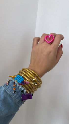 Fe bracelets gold