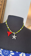 Load image into Gallery viewer, Star ocean &amp; lobster necklace