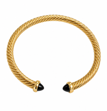 Load image into Gallery viewer, Bangle gold &amp; black