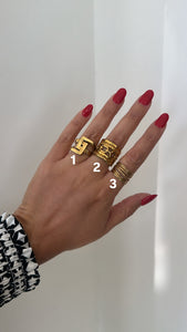 Stainless steel ring