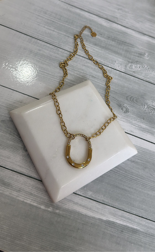 Tiff chain gold
