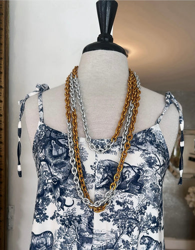 3 necklaces, 1 piece