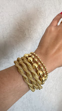Load image into Gallery viewer, Mesh bracelet gold