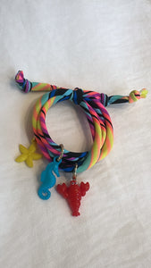 Multicolor bracelet Cangrejo
