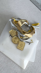 Passport, world & camera bracelet