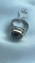 Load image into Gallery viewer, Stone black ring