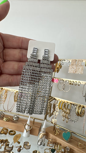 Earrings shine