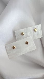 Clover earrings
