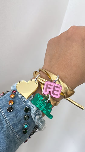 Expanded licra bracelet