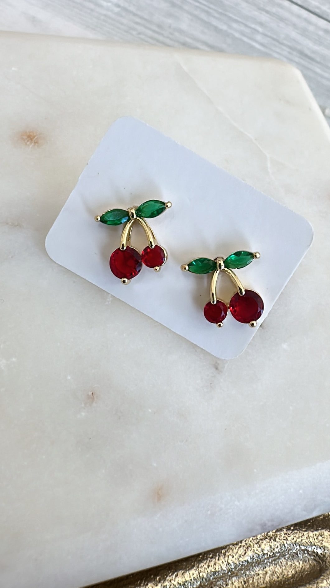 Cherry earrings