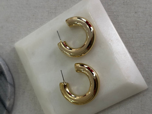 Earrings plain