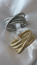 Load image into Gallery viewer, Gold or silver multi cuff