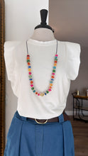 Load image into Gallery viewer, Stone multicolores necklace