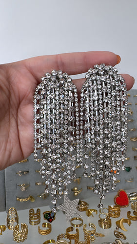 Earrings shine