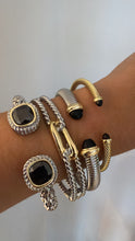 Load image into Gallery viewer, Bangle gold &amp; black