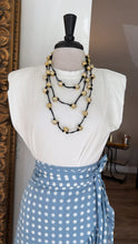 Load image into Gallery viewer, Long black necklace