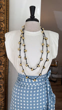 Load image into Gallery viewer, Long black necklace