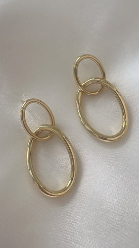 Two circles earrings