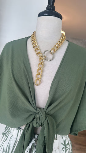 Chunky chain gold