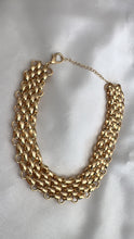 Load image into Gallery viewer, Gold mesh necklace