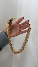 Load image into Gallery viewer, Gold mesh necklace