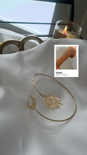 Pulsera Moon & sun