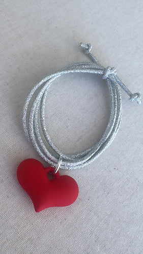 Bracelet elastic heart