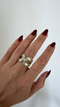 Load image into Gallery viewer, Shine silver &amp; gold ring