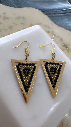 Earrings triangle