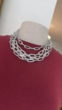 Load image into Gallery viewer, Multi necklace silver
