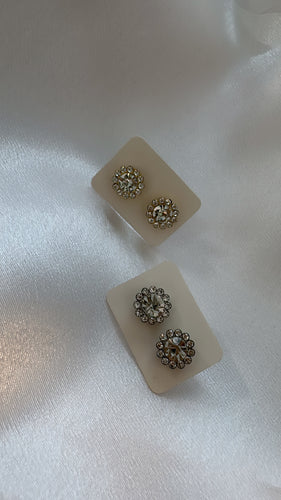 Shine flowers earrings