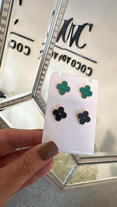 Clover earrings