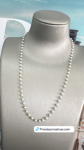Pearls cristals chain