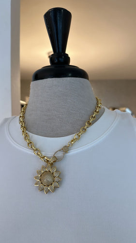 Sunflower chain (girasol)