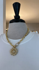 Sunflower chain (girasol)
