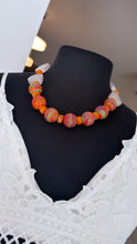 Load image into Gallery viewer, Orange multi necklace