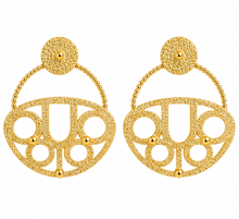 Load image into Gallery viewer, Earrings gold mate