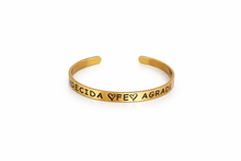Load image into Gallery viewer, Bendecida Fe Agradecida bangle