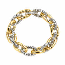 Load image into Gallery viewer, Bracelet elastic gold &amp; silver
