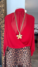 Load image into Gallery viewer, Long necklace flower
