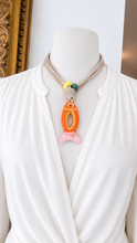 Load image into Gallery viewer, Porcelain fish necklace