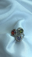 Load image into Gallery viewer, Ring silver &amp; colors