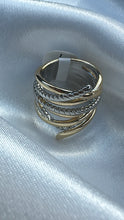 Load image into Gallery viewer, Gold &amp; silver ring