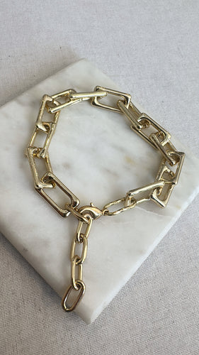 Chain bracelet gold