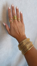 Load image into Gallery viewer, Multi wrap gold bracelet