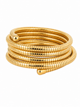 Load image into Gallery viewer, Multi wrap gold bracelet