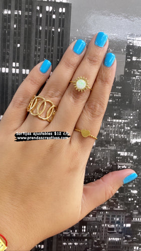 Rings adjustable